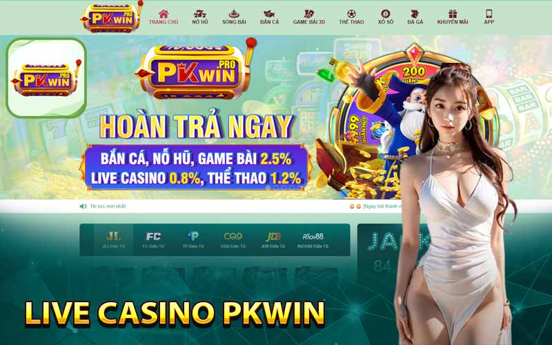 Live casino PKWIN